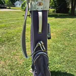 Vintage Knight Golf 3-way Golf Bag w/ Carry Strap